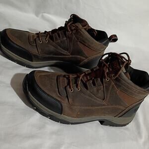 ARIAT 12EE Men’s Terrain Boots Leather Advanced Torque Stability Hikers